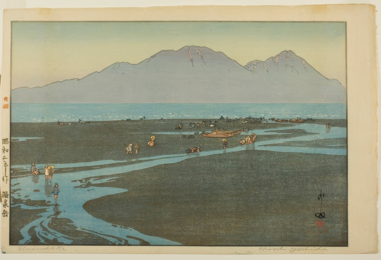 Mt. Unzen alkotó: Yoshida Hiroshi