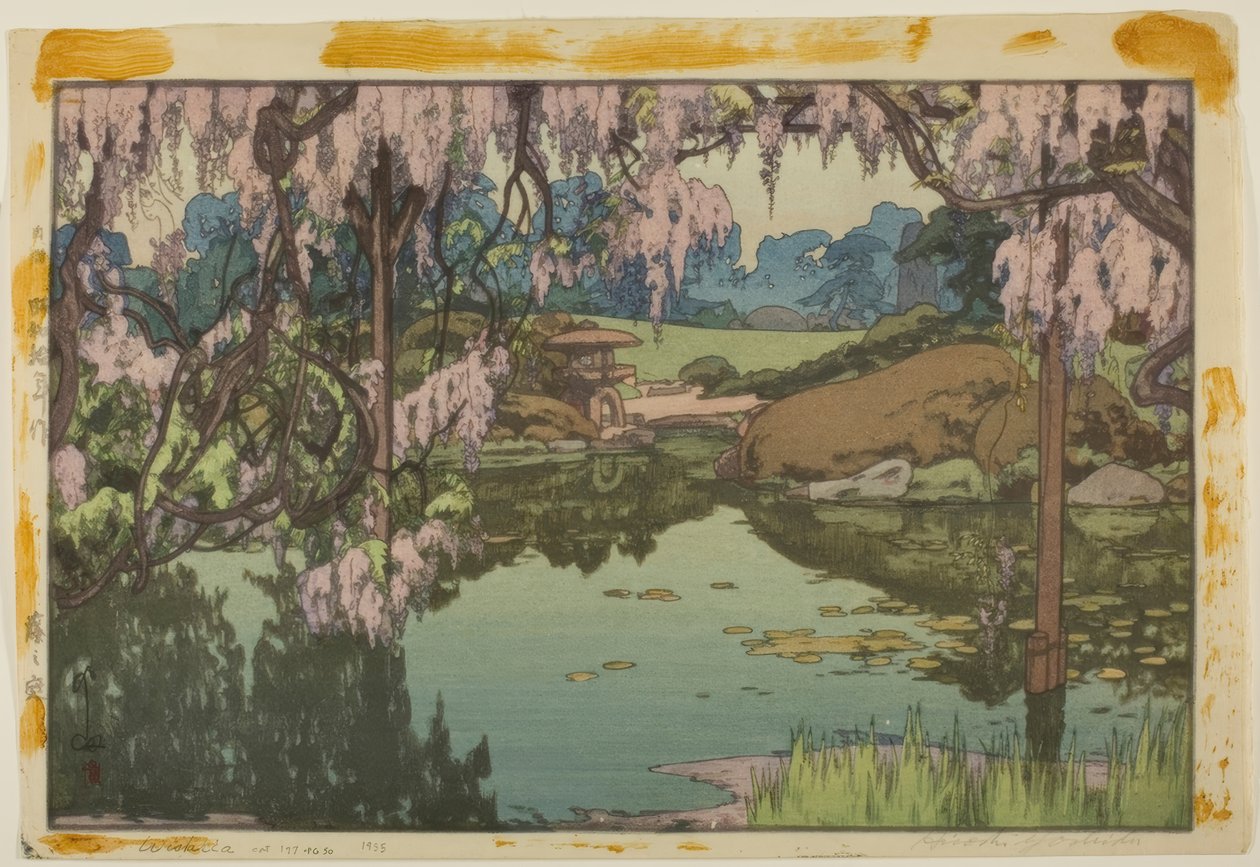 Wisteria alkotó: Yoshida Hiroshi