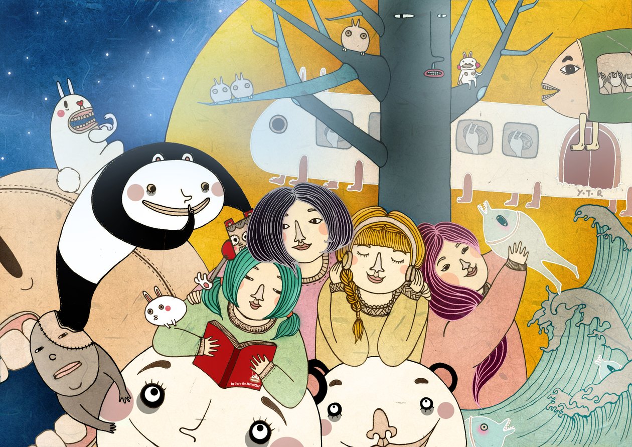 Lefekvés előtti történet, 2013 (digitális) alkotó: Yoyo Zhao