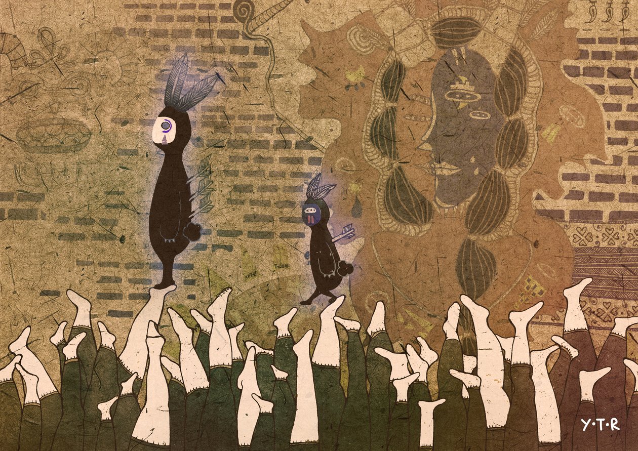 Megállítjuk a lépteket, 2012 (digitális) alkotó: Yoyo Zhao