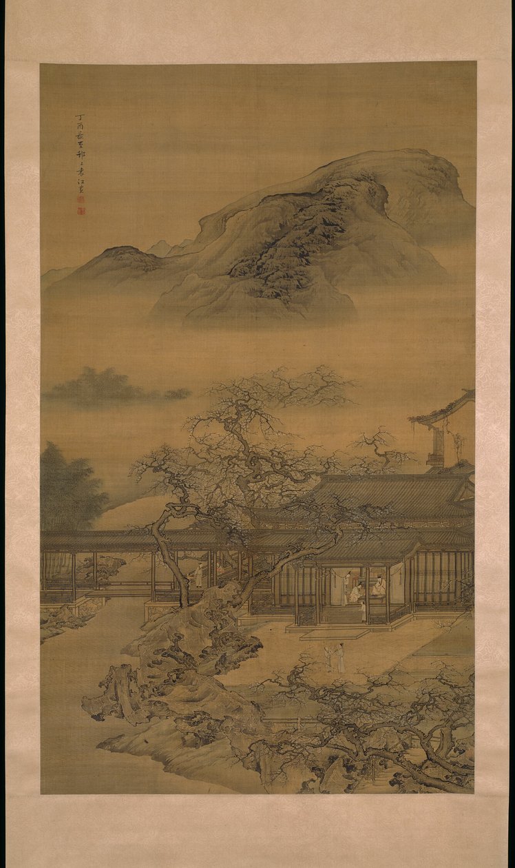 A tavasz érkezése a Han-palotában 漢宮春曉圖 alkotó: Yuan Jiang
