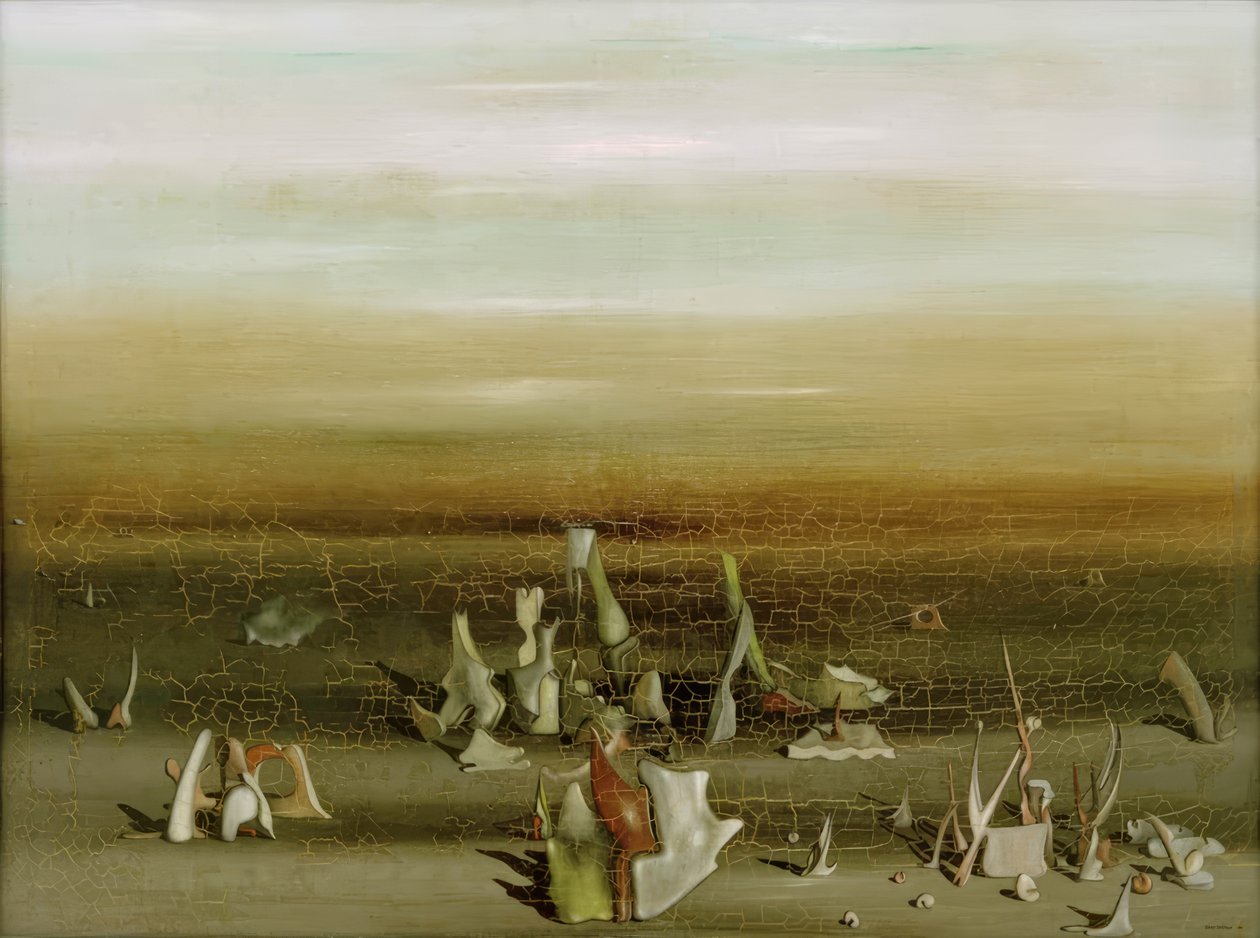 Amphiochus-fészek alkotó: Yves Tanguy
