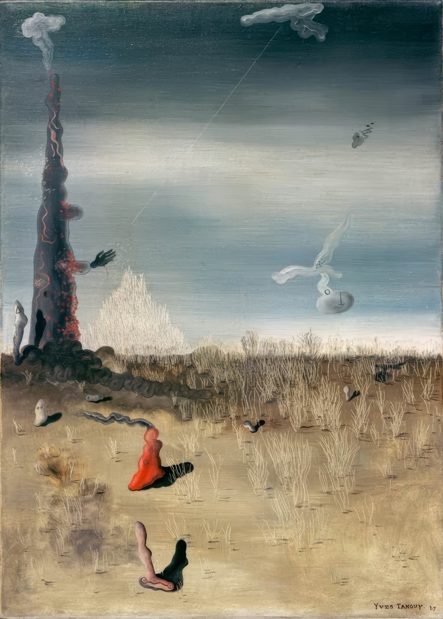 A fények kialudása alkotó: Yves Tanguy