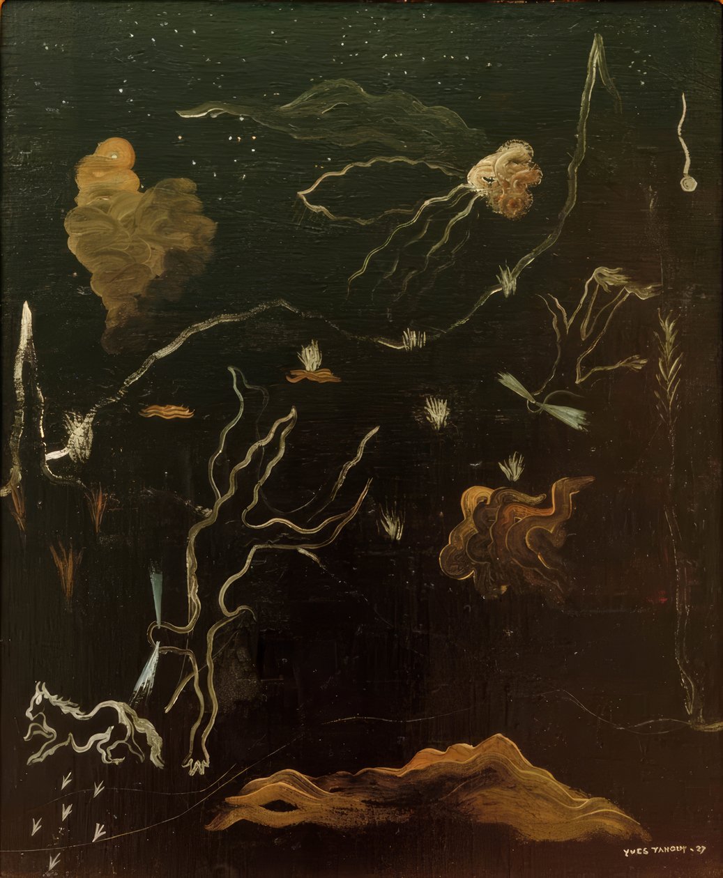 Ennyi lenne (Az előző este)v alkotó: Yves Tanguy