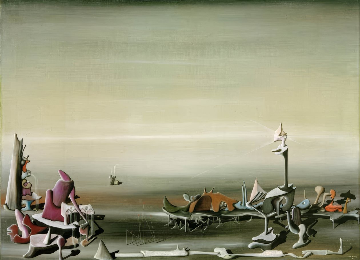 A kérdező alkotó: Yves Tanguy
