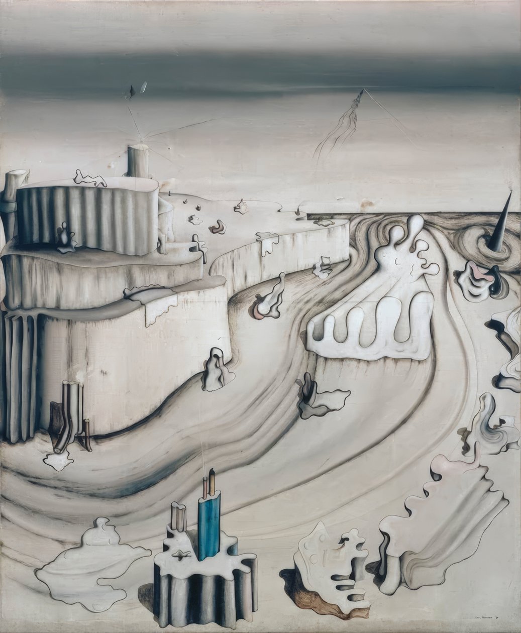 A palota a szigeten alkotó: Yves Tanguy
