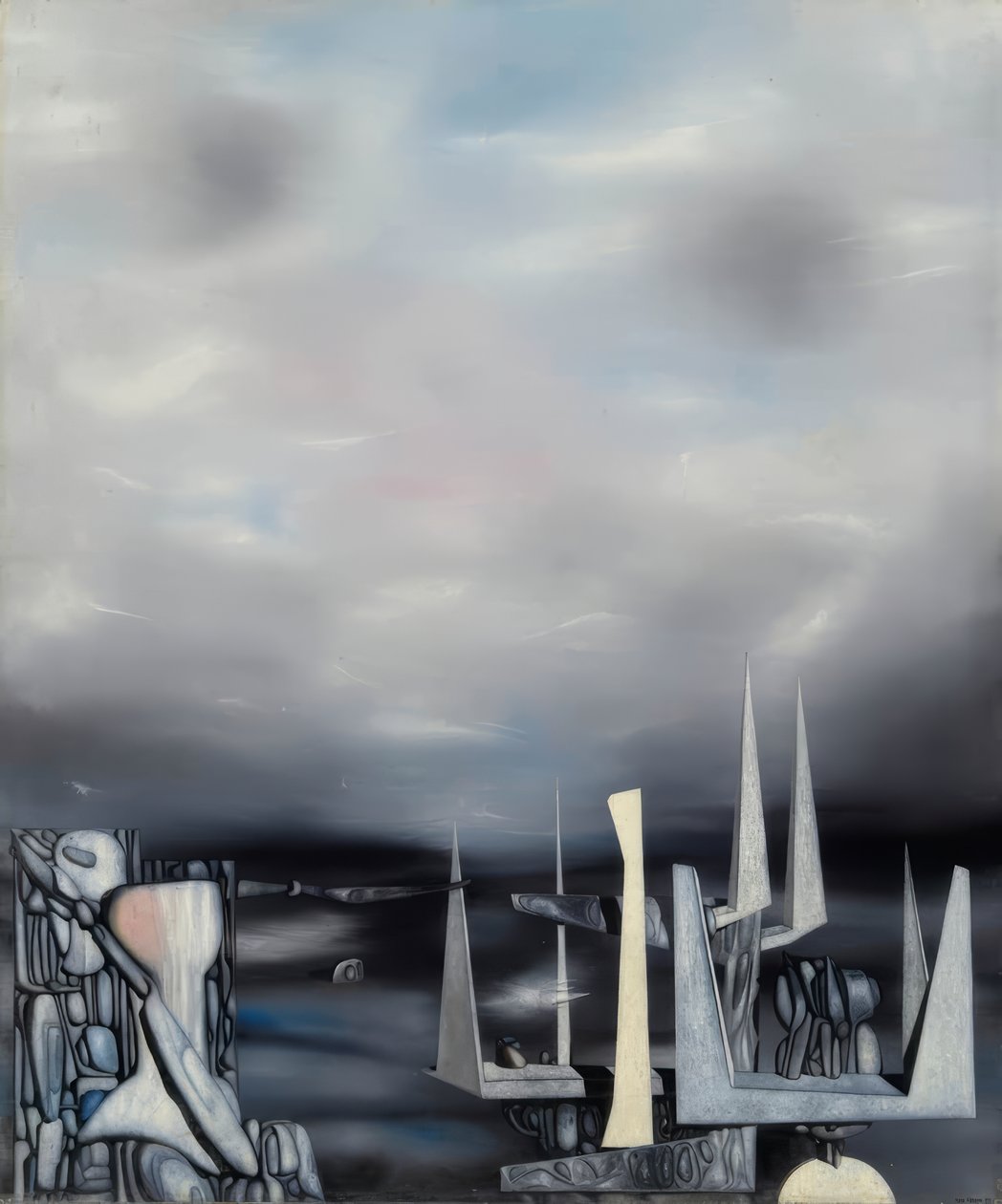A csillagokat átszúrni alkotó: Yves Tanguy
