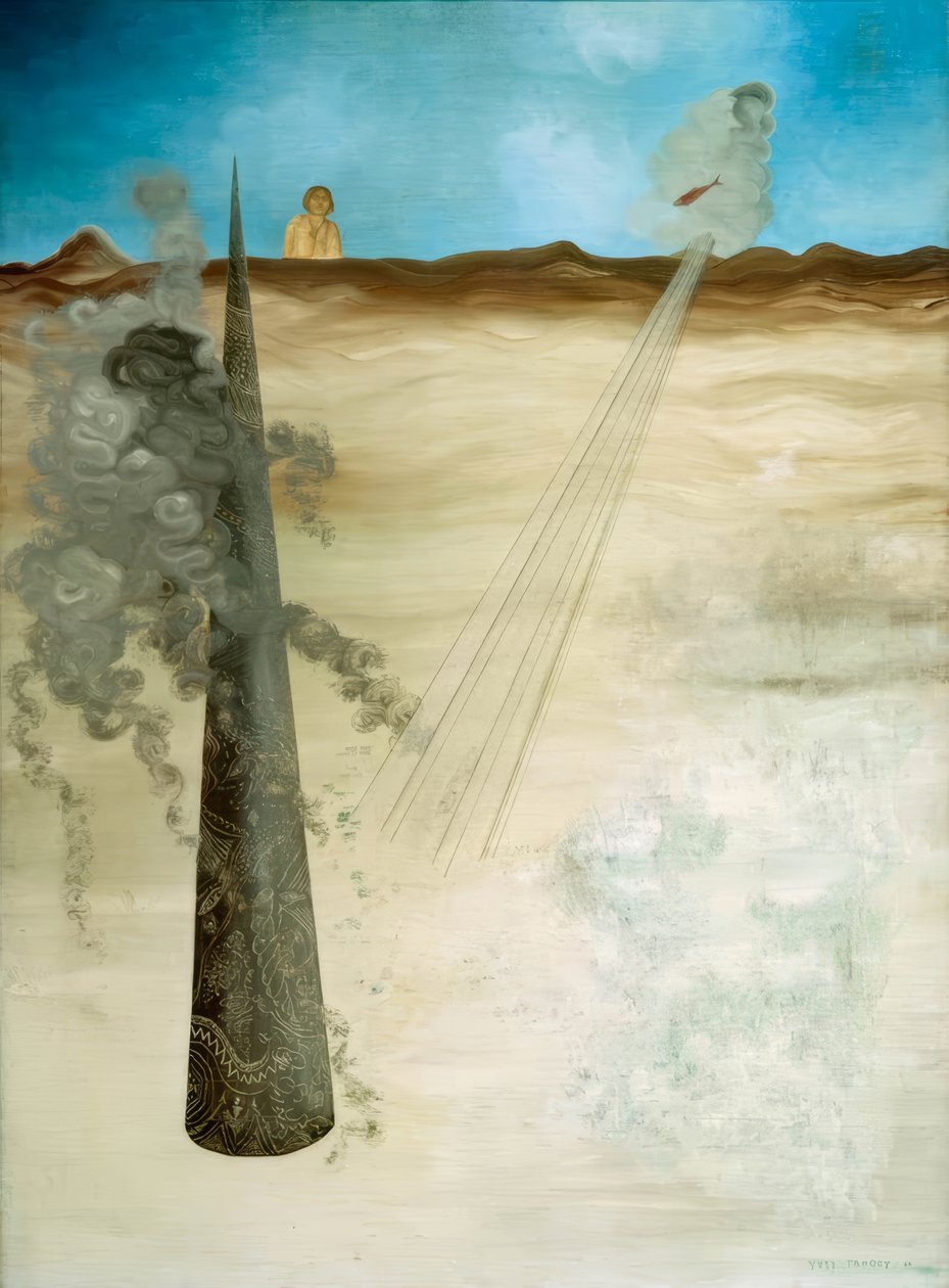 Eljöttem... alkotó: Yves Tanguy