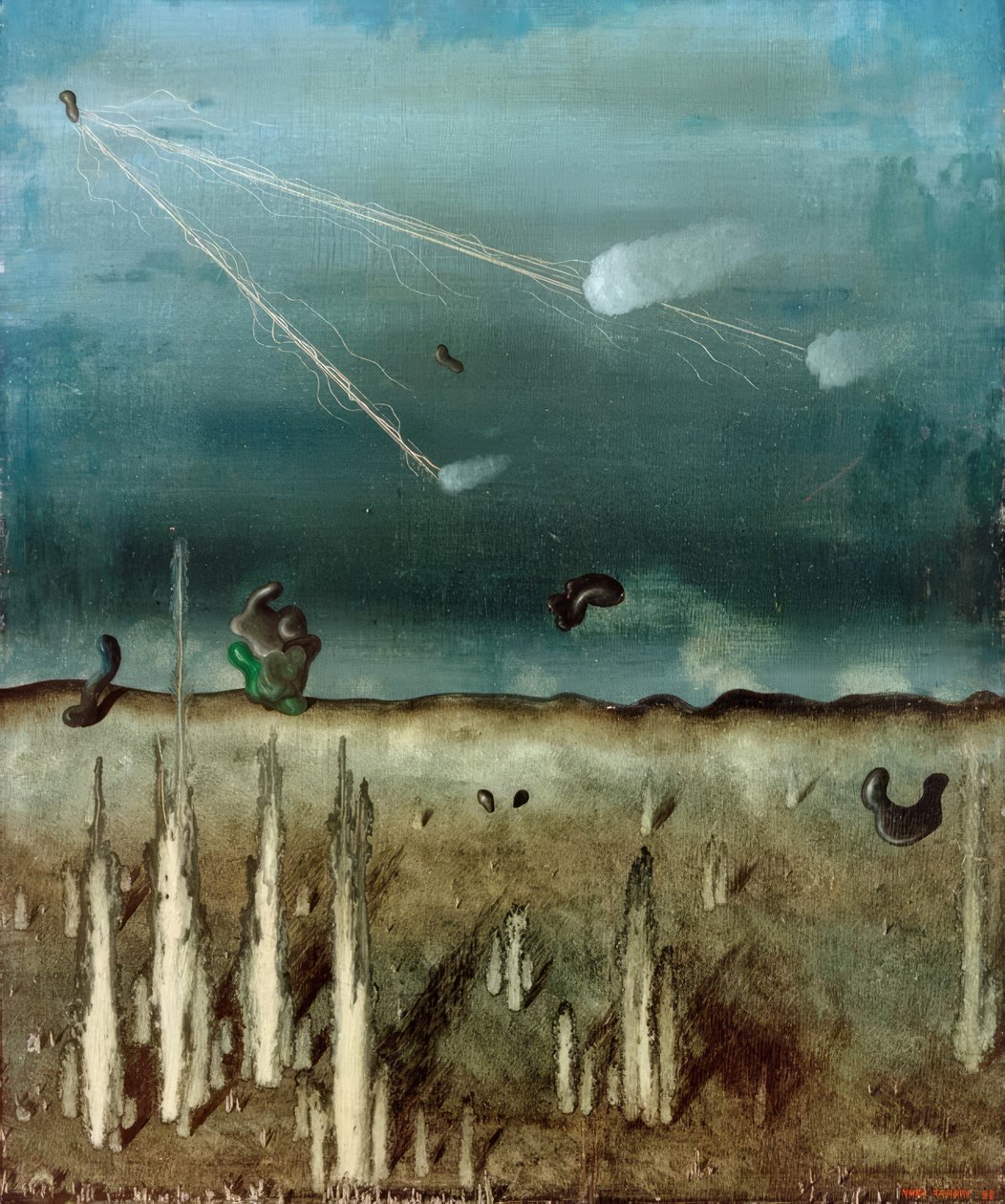 Holnap lelőnek engem alkotó: Yves Tanguy