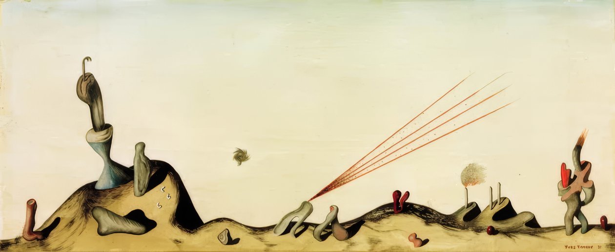 Cím nélkül alkotó: Yves Tanguy