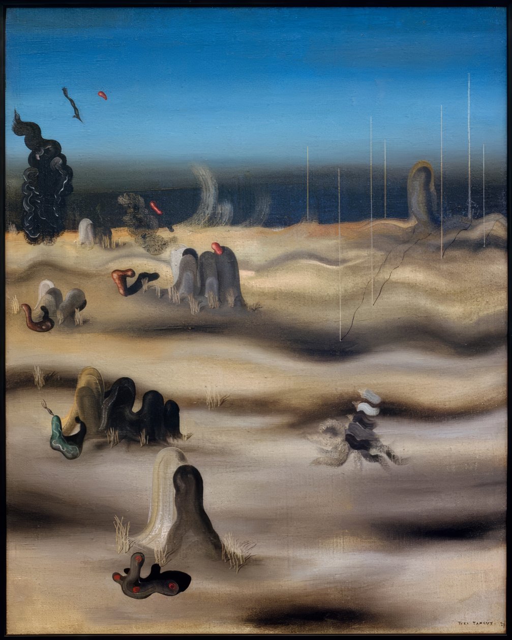 Árnyékföld alkotó: Yves Tanguy