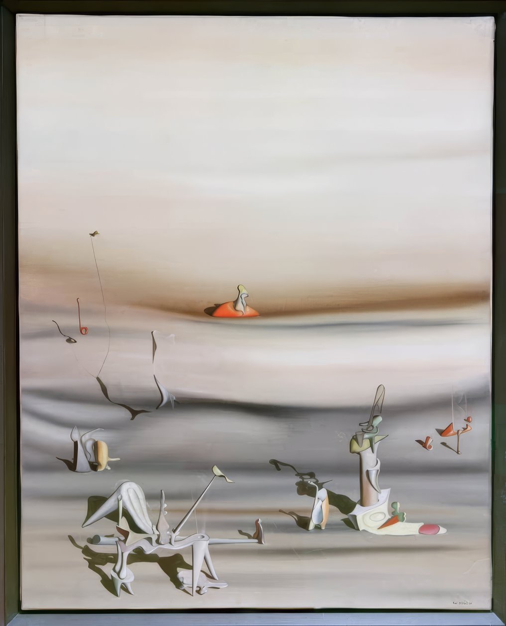A lustaság napja alkotó: Yves Tanguy