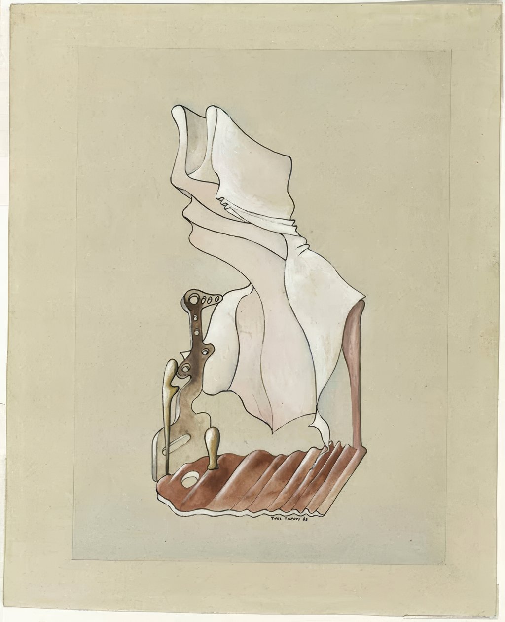 Cím nélkül alkotó: Yves Tanguy