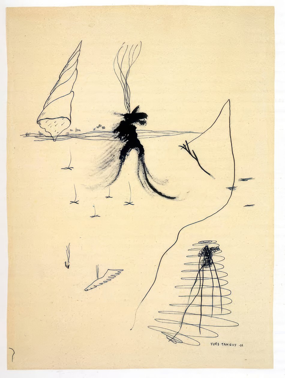 Cím nélkül alkotó: Yves Tanguy