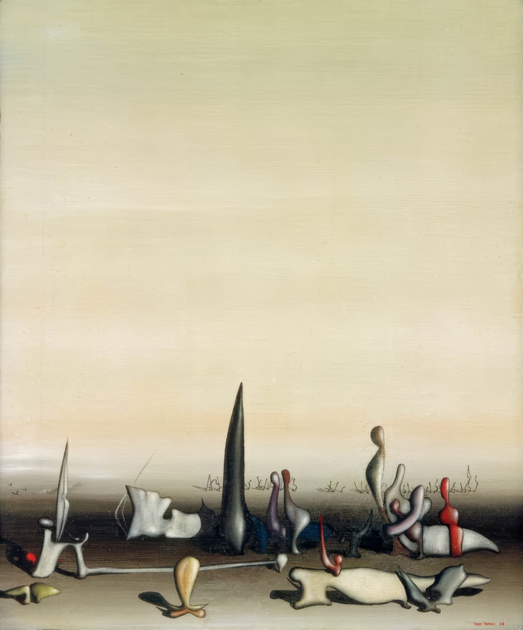 Örökölt tulajdonságok alkotó: Yves Tanguy