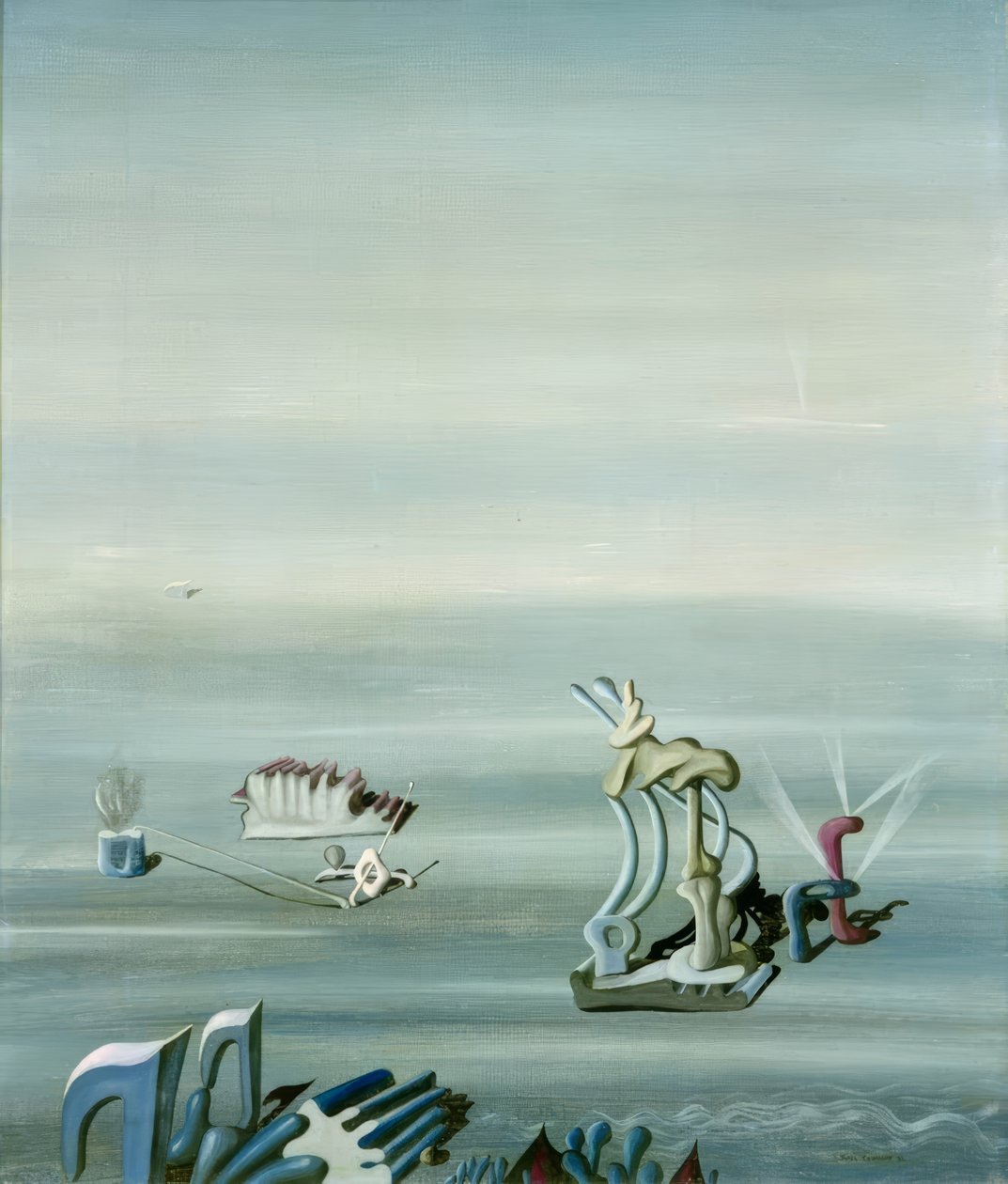 A tengerek csodái alkotó: Yves Tanguy