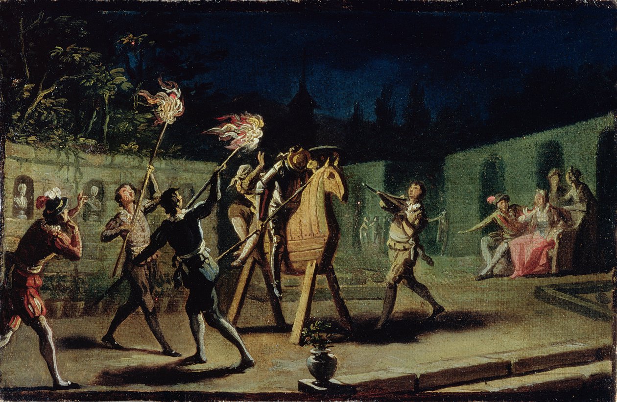 Don Quijote és Sancho Panza Clavilenón lovagol (82435-ös pár) alkotó: Zacarias Gonzalez Velazquez