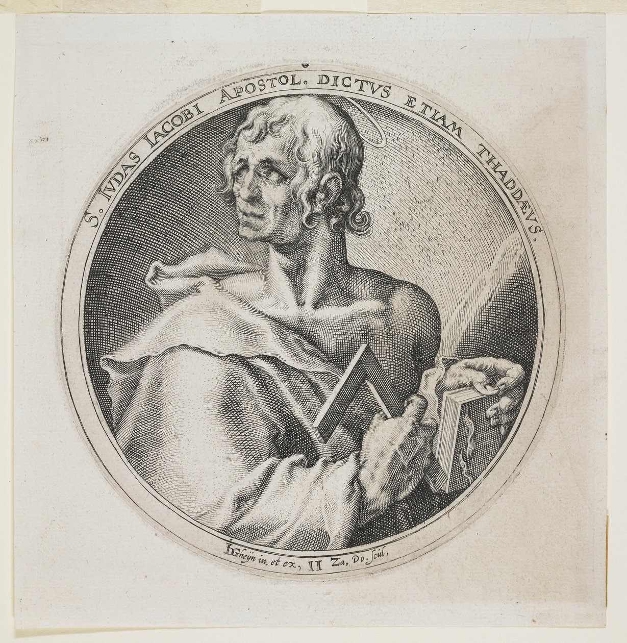 Szent Júdás, 1591-92 alkotó: Zacharias Dolendo