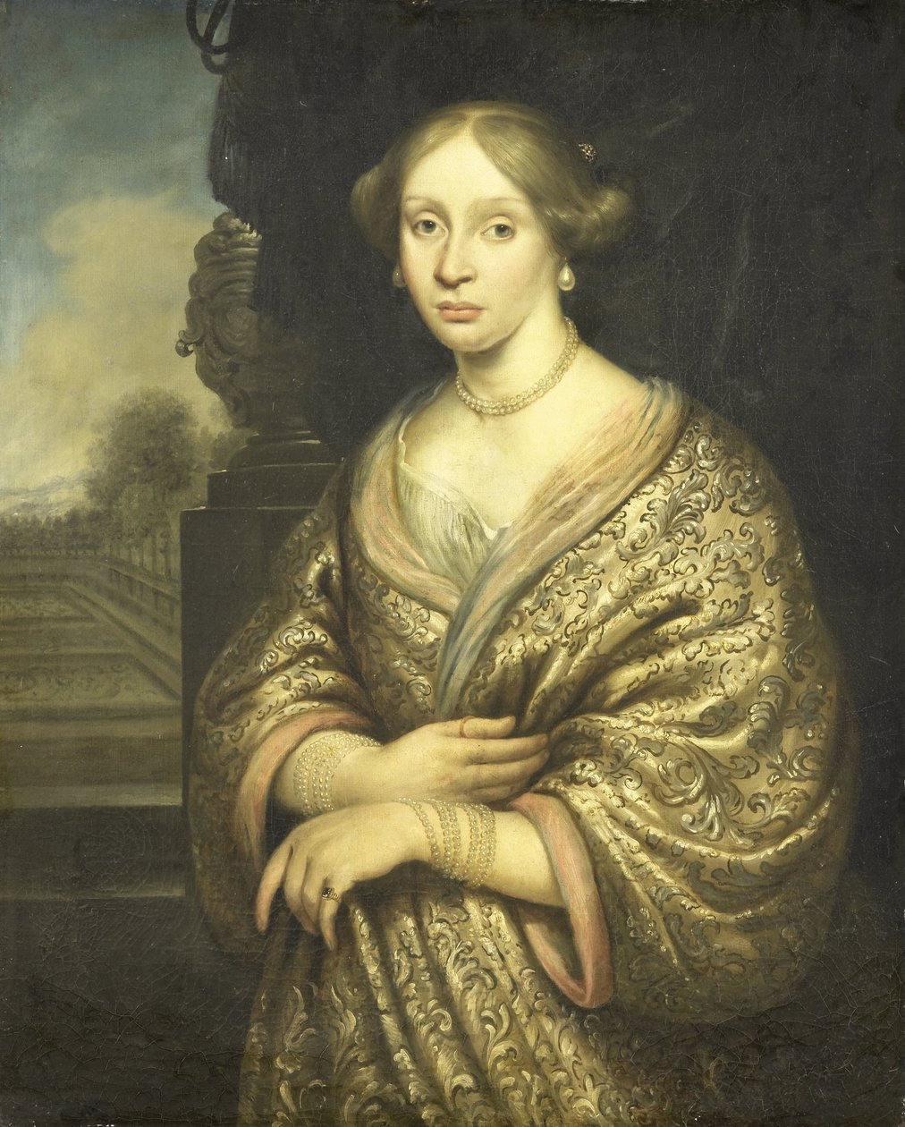 Petronella van der Burcht (1657-1682) portréja alkotó: Zacharias Blijhooft