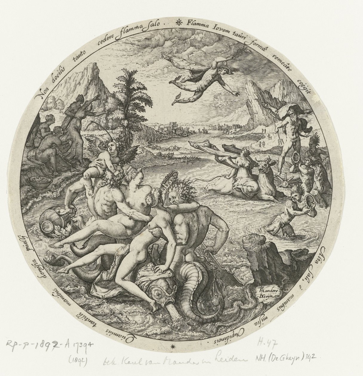 Európa rablása alkotó: Zacharias Dolendo (attributed to)