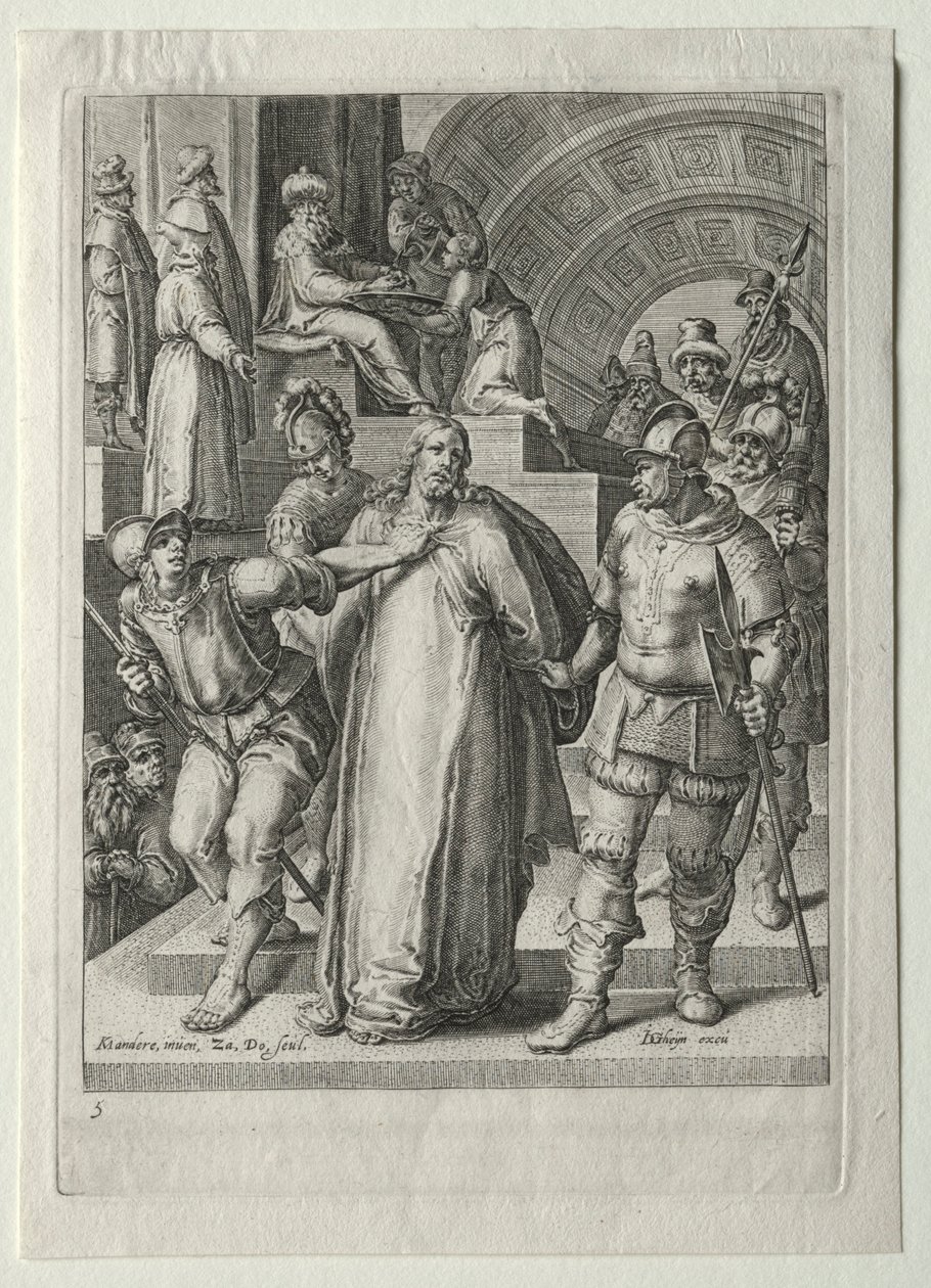 Passion Set:  Krisztus Pilátus előtt alkotó: Zacharias Dolendo