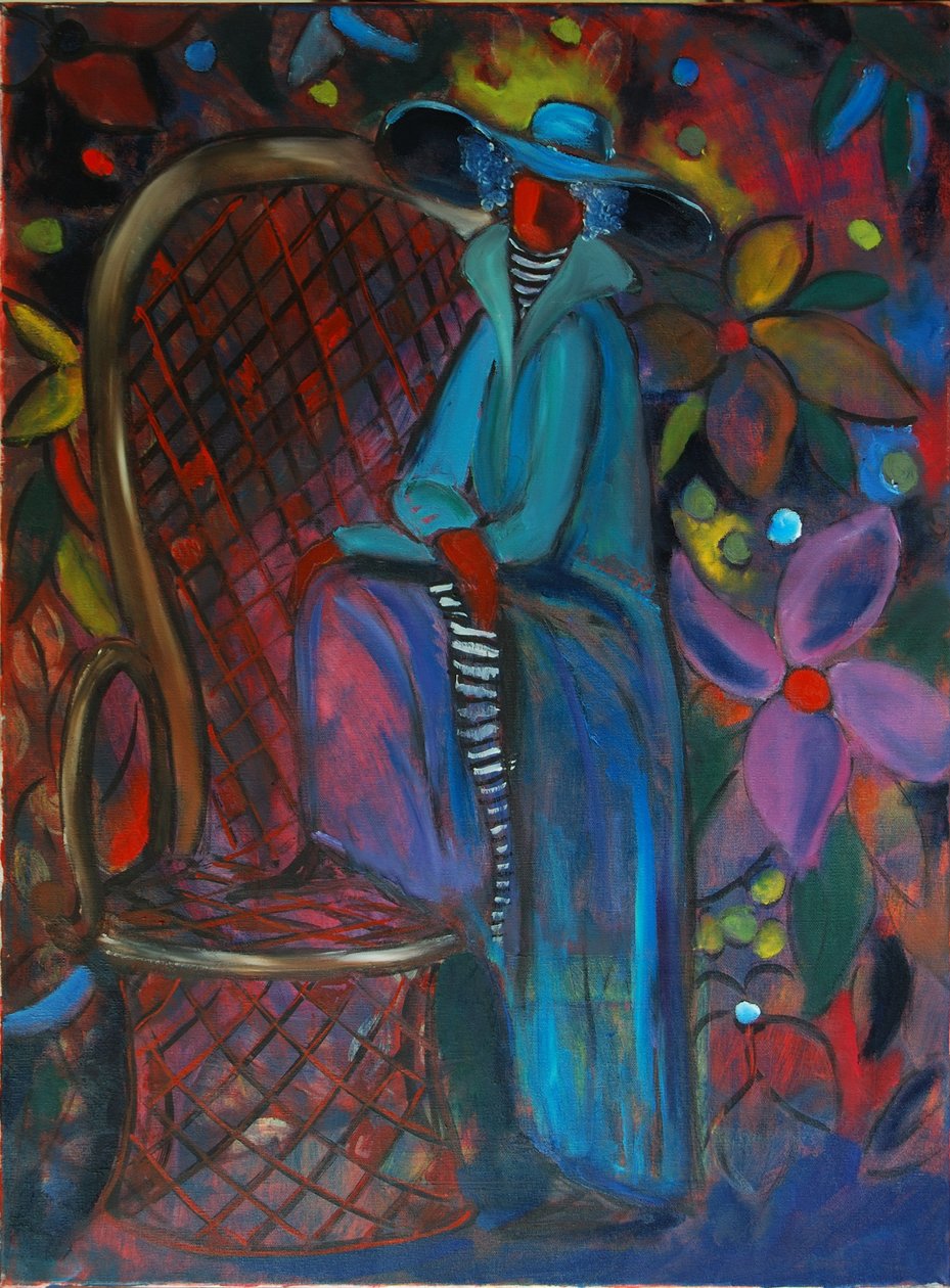 Lady in Blue, 2003 alkotó: Zanara Sabina Nedelcheva Williams