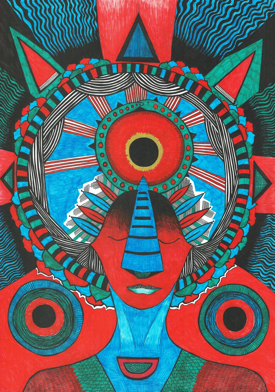 Mind Mandala alkotó: Zanara Sabina Nedelcheva Williams