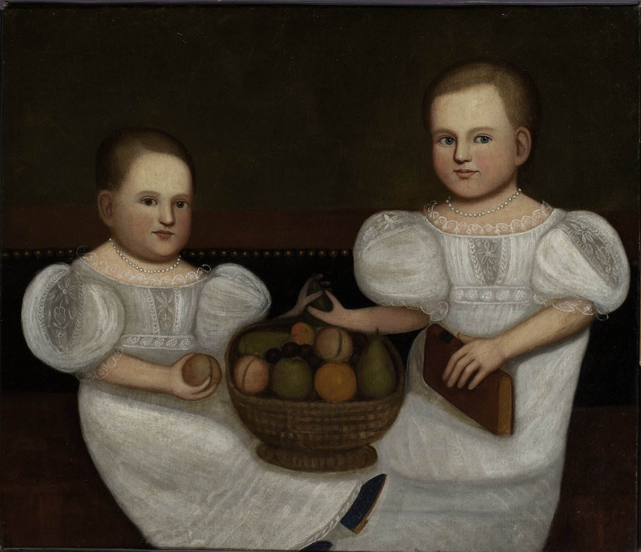 Ester Amelia és Marcella Eusebia White, 1843 alkotó: Zedekiah Belknap