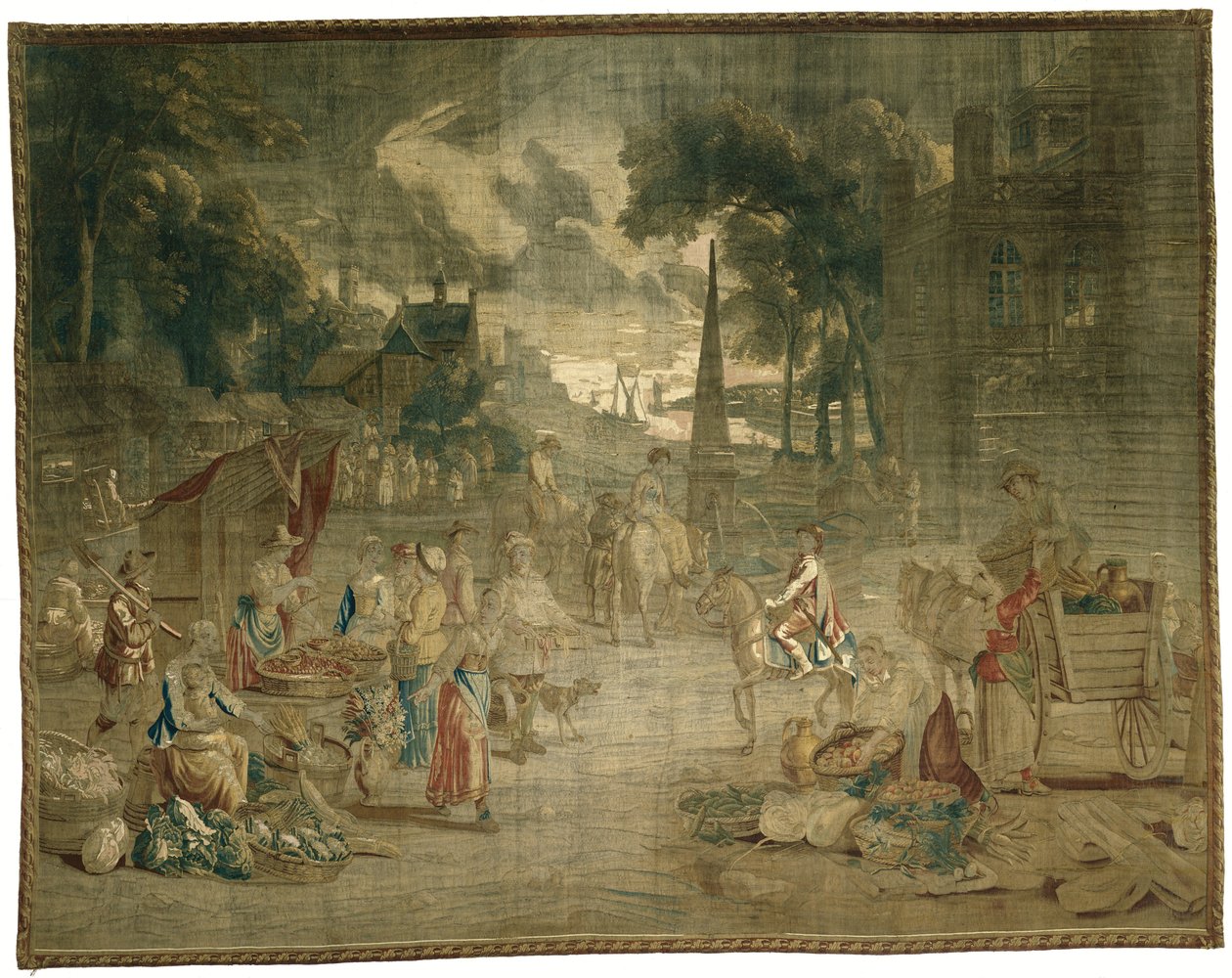 A zöldség-gyümölcs piac alkotó: Zeger Jacob van Helmont