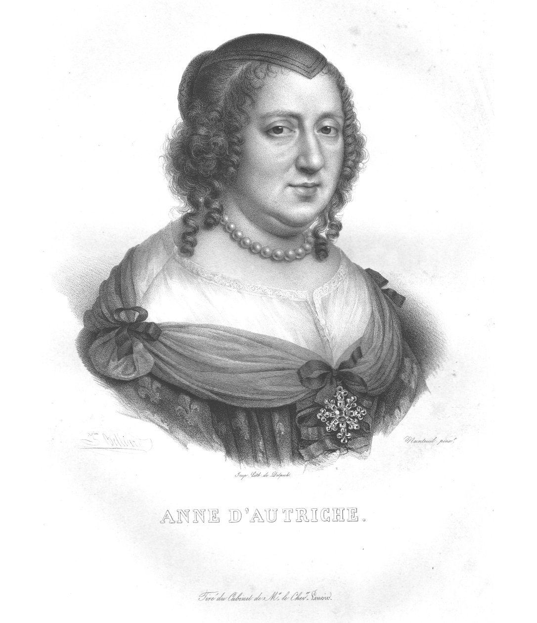 Ausztriai Anna, 1820-1840. alkotó: Zephirin Felix Jean Marius Belliard