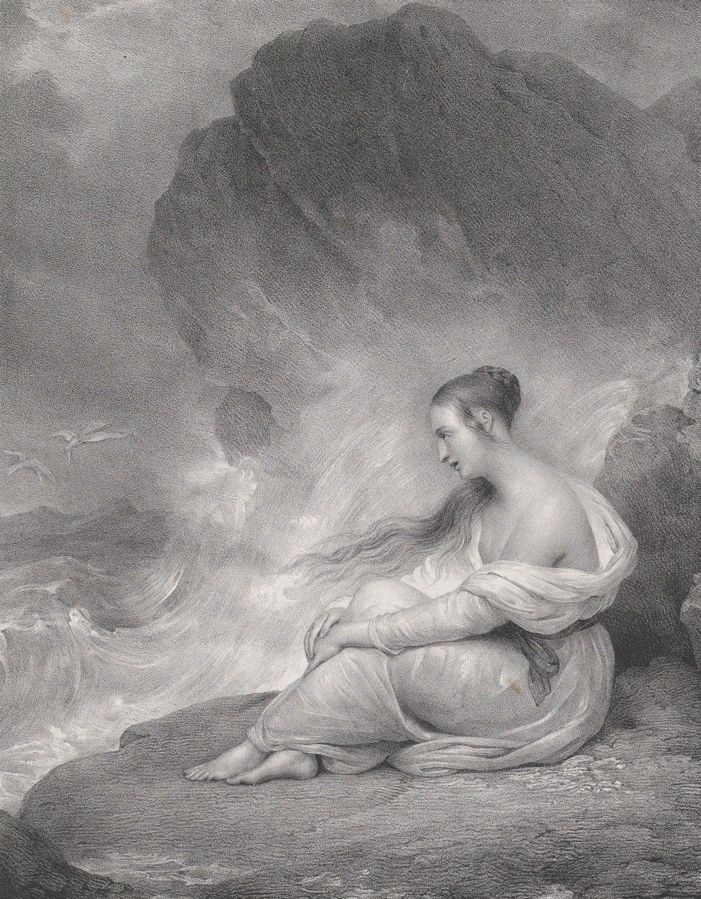 Kétségbeesés, 1830-58. alkotó: Zephirin Felix Jean Marius Belliard