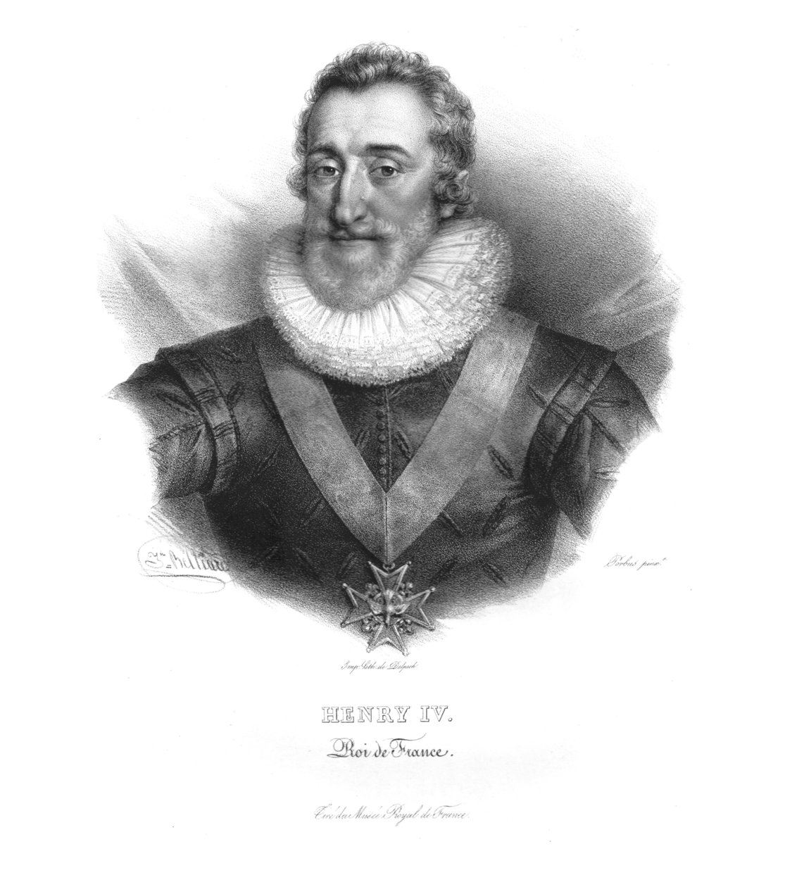 IV. Henrik francia király, 1820-as évek alkotó: Zephirin Felix Jean Marius Belliard