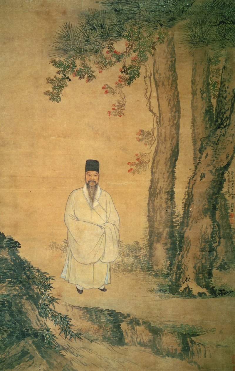 hu portréja any U, 1626 alkotó: Zhang Hong