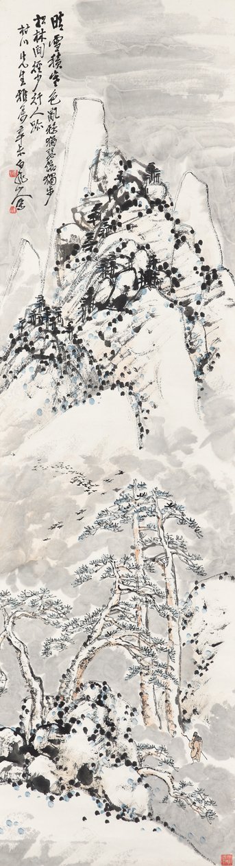 Séta a havas hegyre alkotó: Zhen Wang
