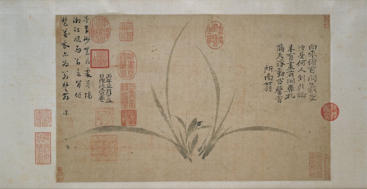 Orchidea alkotó: Zheng Sixiao