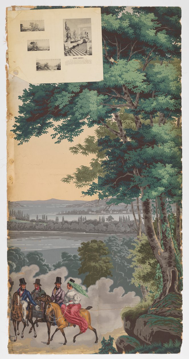Festői Amerika alkotó: Zuber and Cie, Rixheim, Alsace