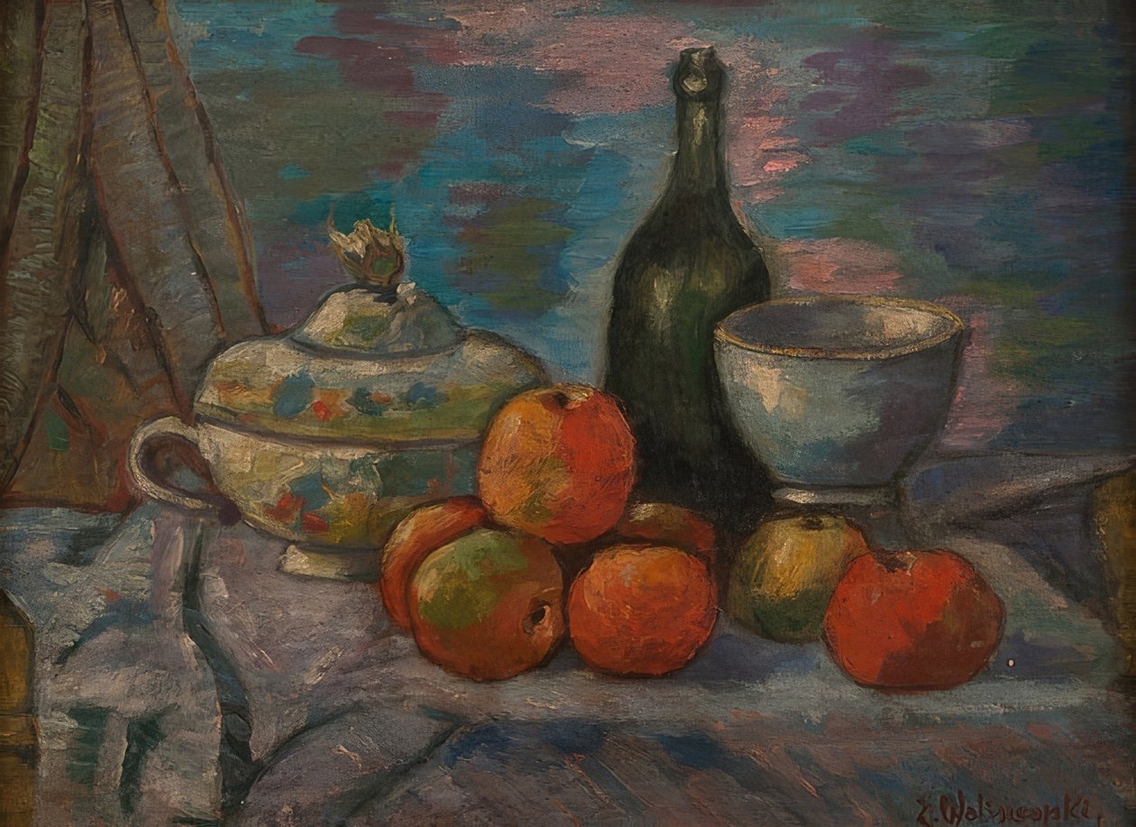 Csendélet. 1920-as évek alkotó: Zygmunt Waliszewski