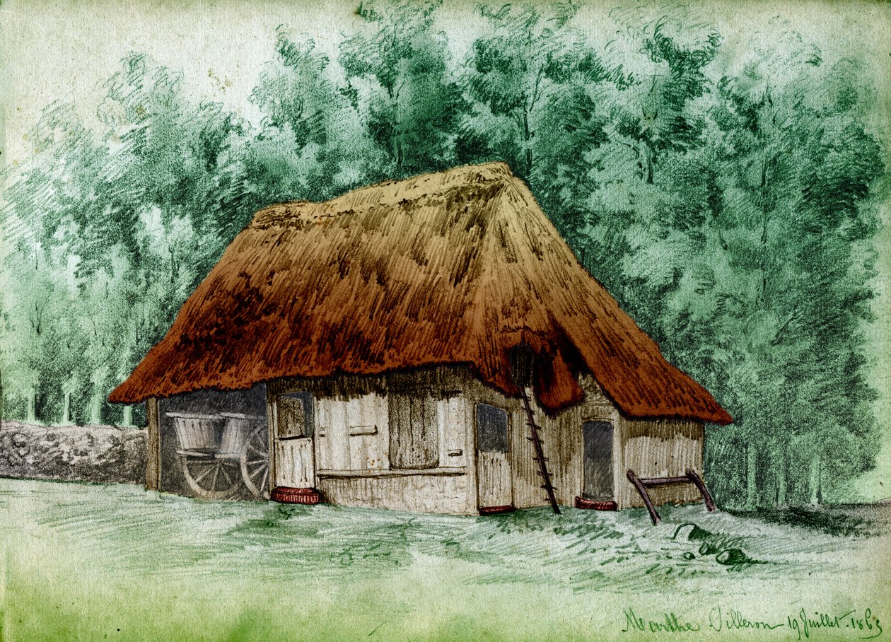 Molnár Nyugat-Franciaországban. 1863 (rajz) alkotó: . .