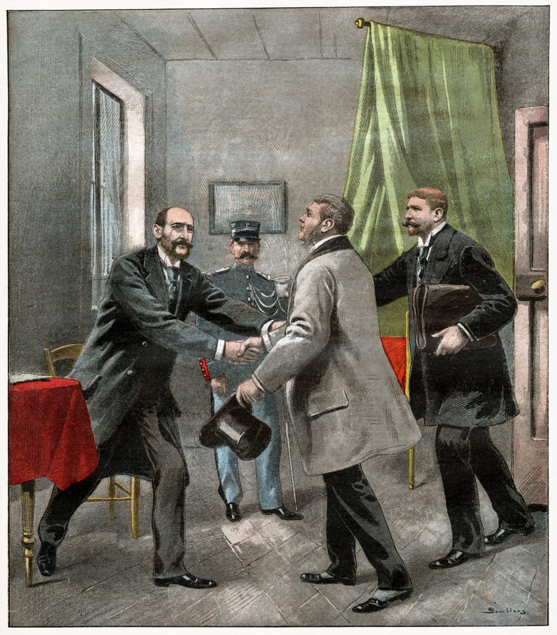Alfred Dreyfus ügyvédeivel alkotó: . .
