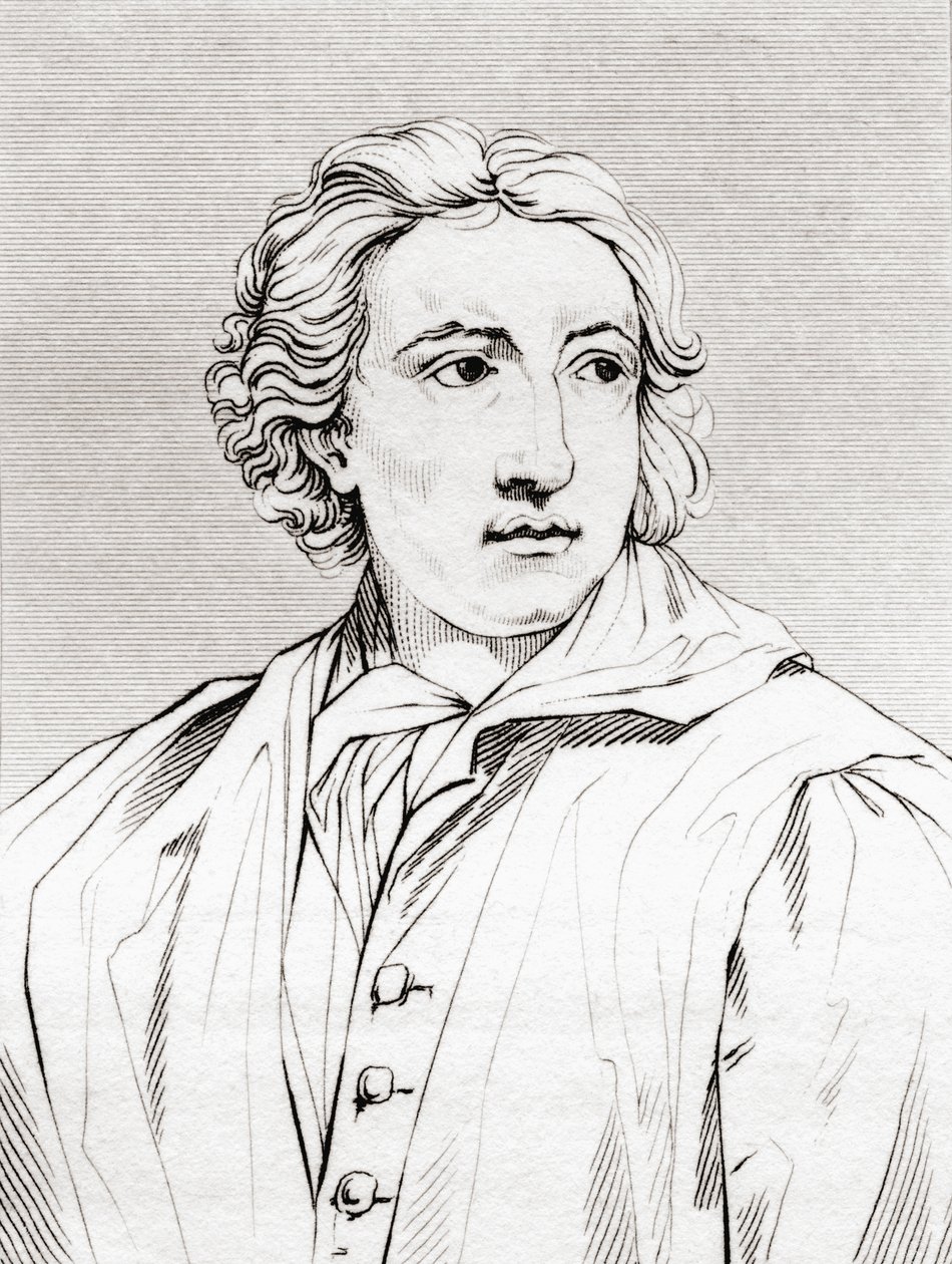 Anton Raphael Mengs (1728–1779), német festő, a Portrék és Festmények Történelmi Galériájából, 1808-ban alkotó: Ferdinand Georg Waldmuller