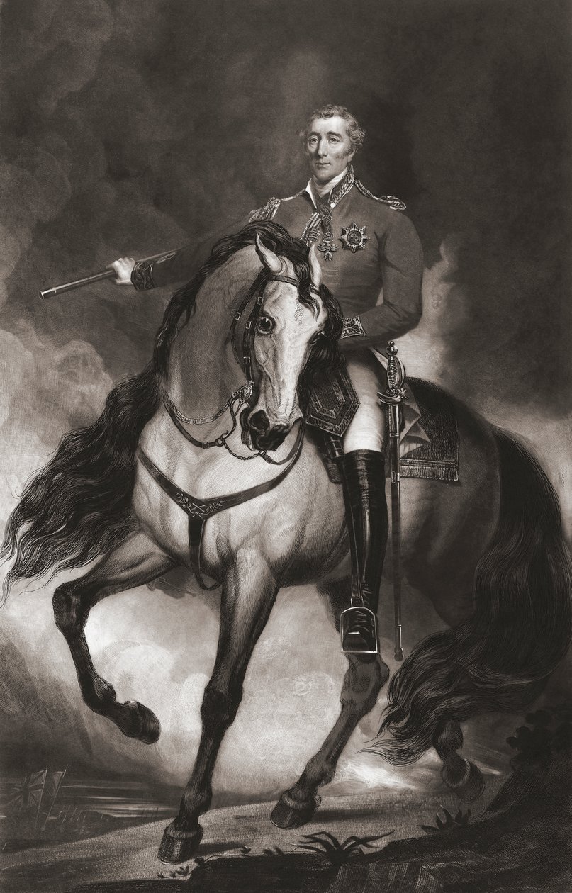 Arthur Wellesley, Wellington hercege, lovas portré alkotó: . .