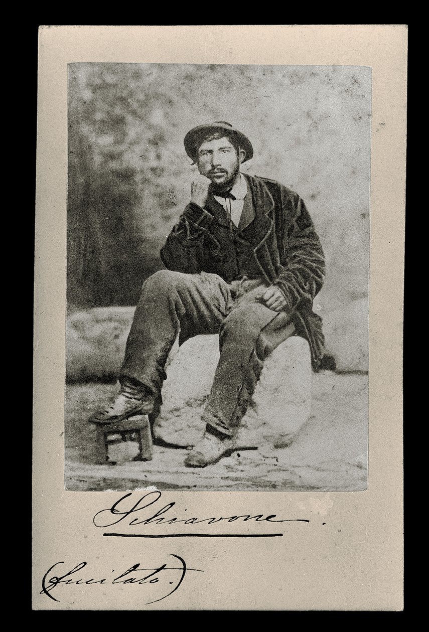 BRIGAND GIUSEPPE SCHIAVONE 1860 alkotó: . .