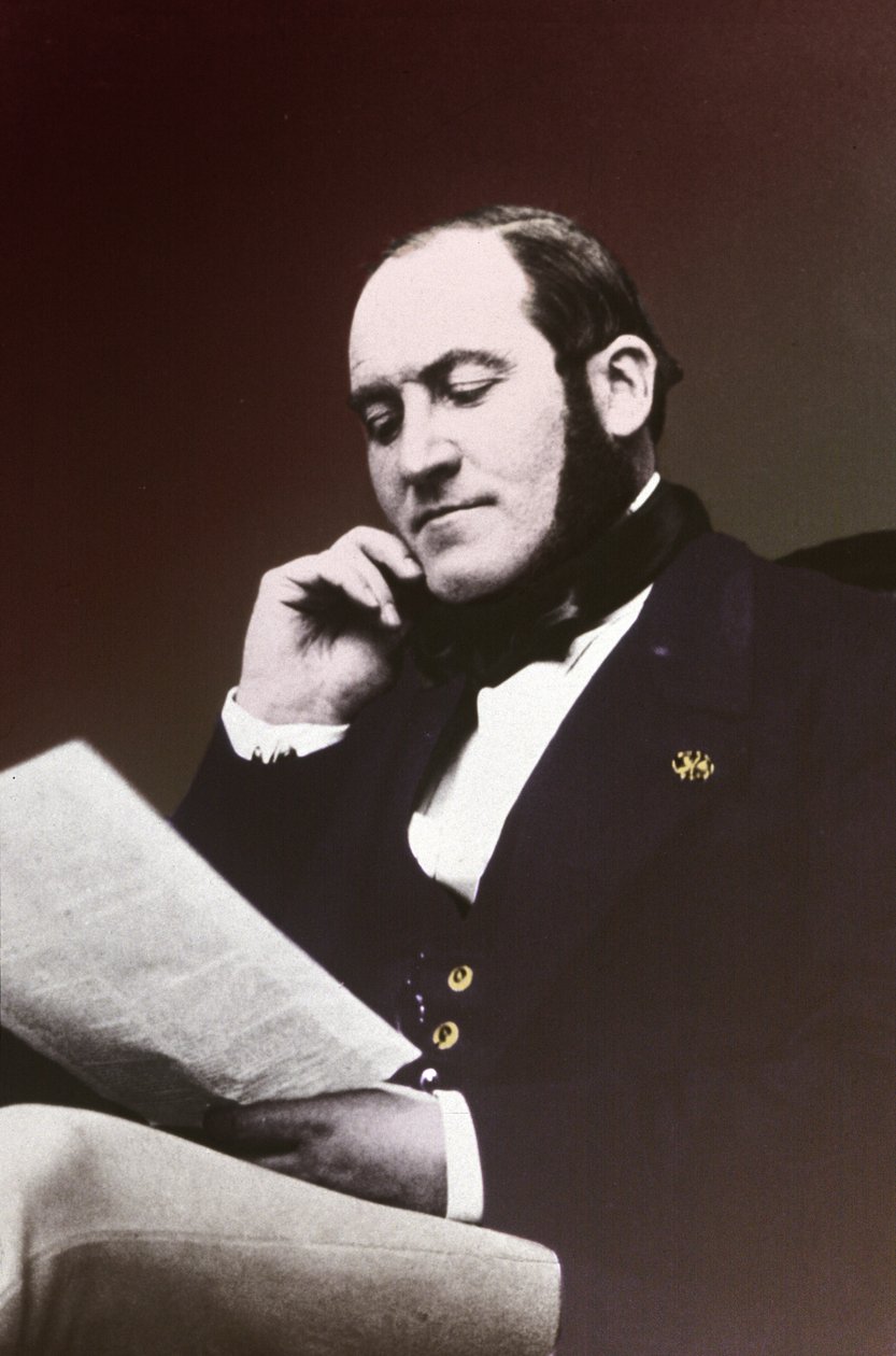 Georges Eugene Haussmann báró. 1865 körül (f/w fotó) alkotó: . .