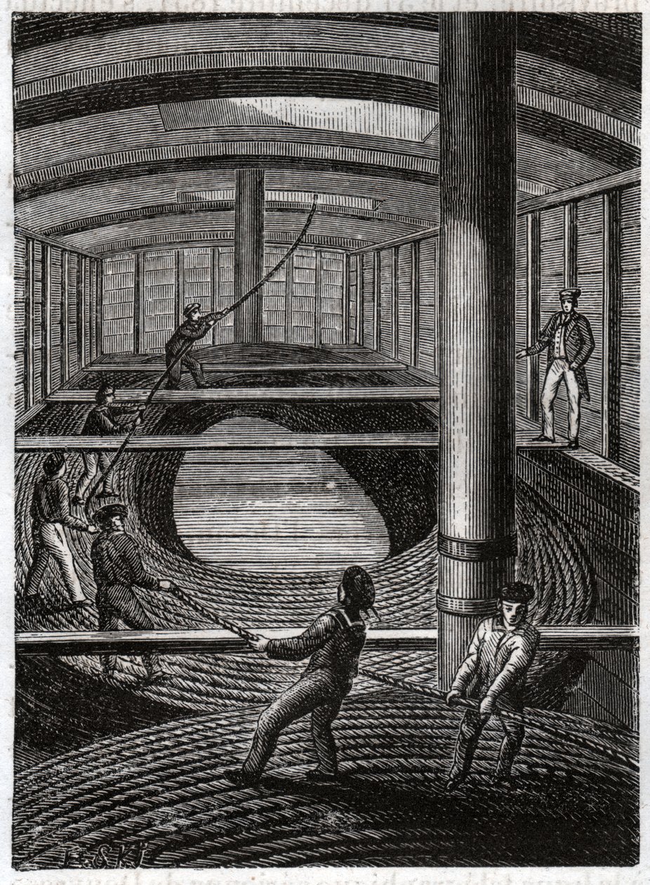 Cable telegraphique sous marin. Tenger alatti távirati kábel. alkotó: Frederick (attr. to) Barnard