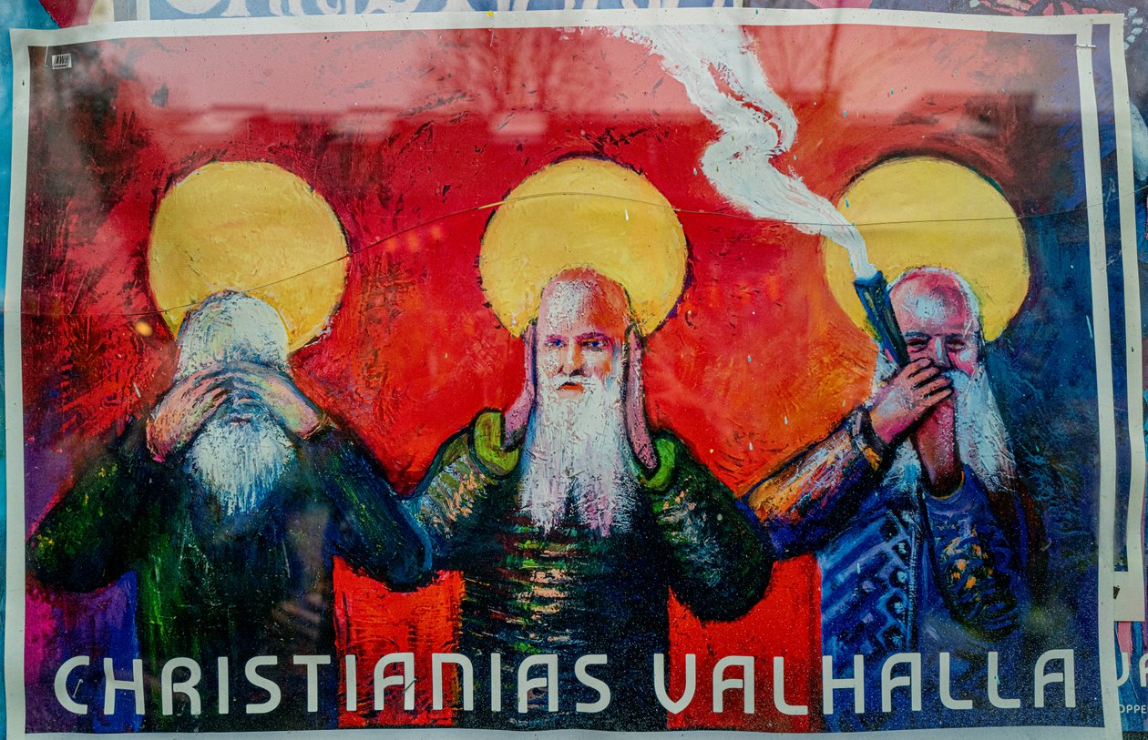 A kannabisz legalizálása, Christiania, Koppenhága alkotó: . .