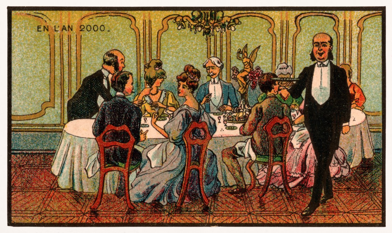 Vegyi vacsora, 1910 körül alkotó: . .
