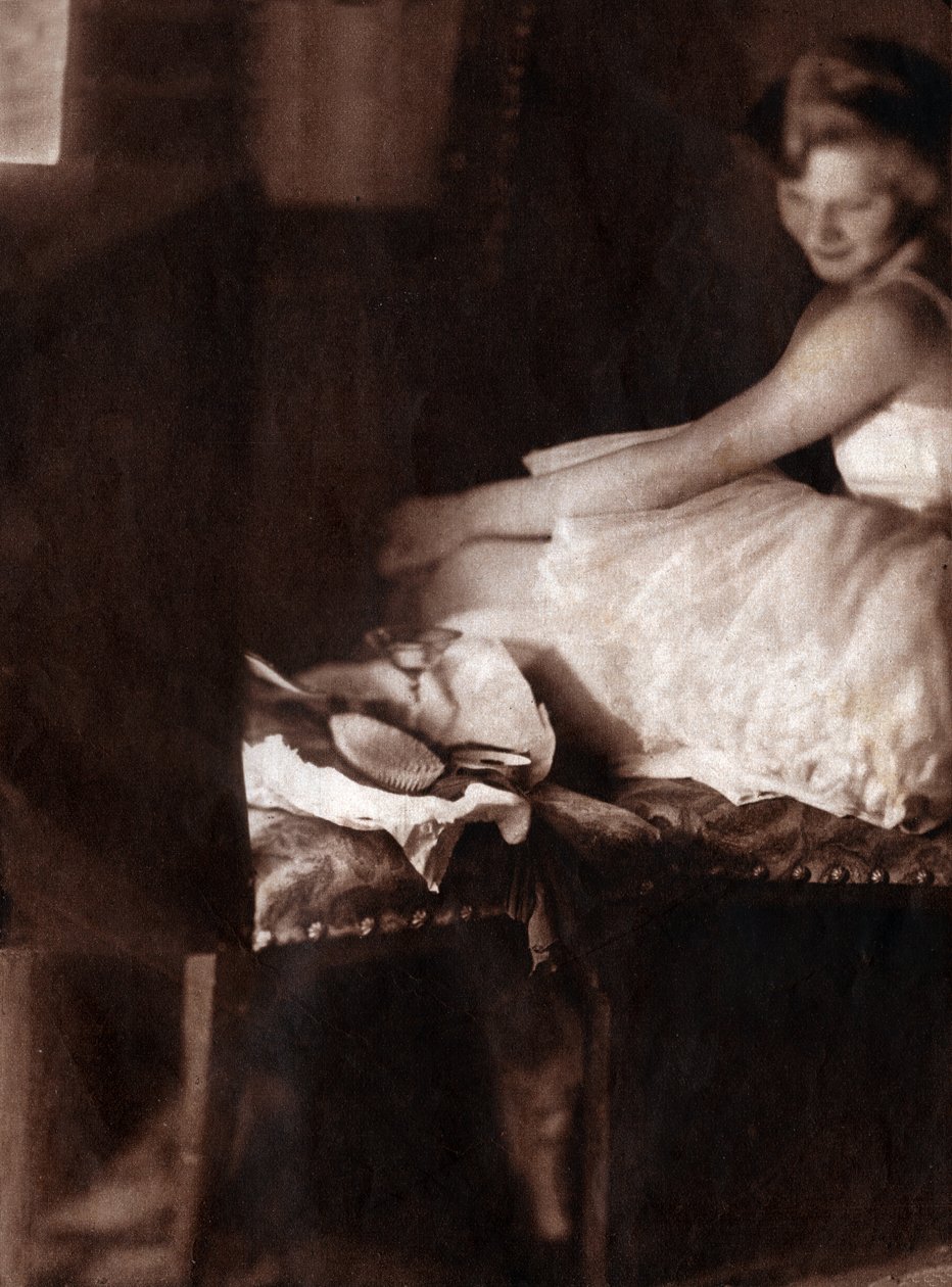 Klasszikus táncos öltöző a páholyában. 1929 (nyomtatott) alkotó: . .