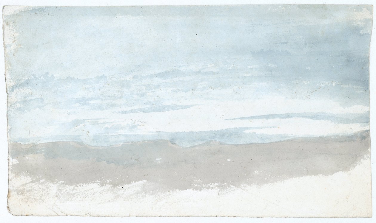 Luke Howard felhőtanulmánya, c 1808-1811 alkotó: Frederick (attr. to) Barnard