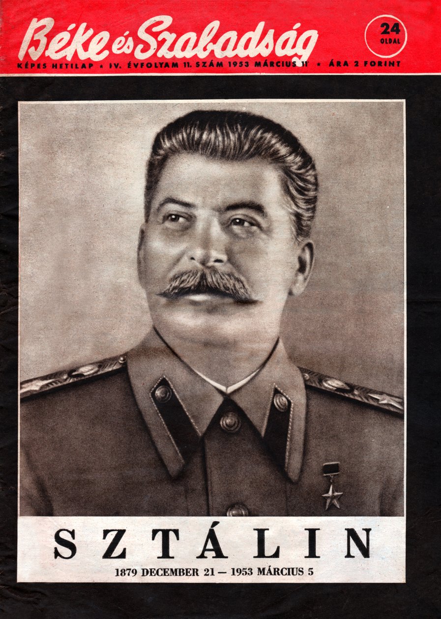 Sztálin halála alkotó: . .