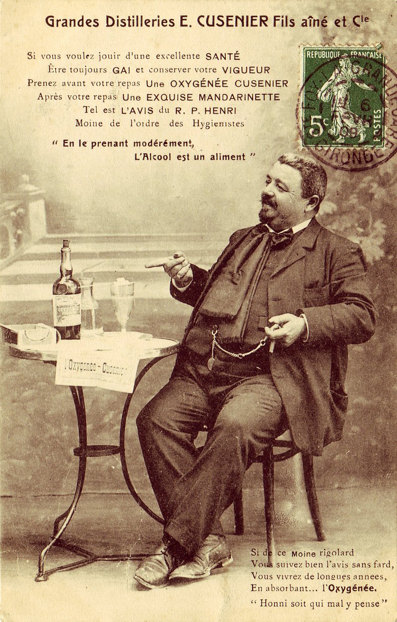 "Mértékkel az alkohol étel" alkotó: Frederick (attr. to) Barnard